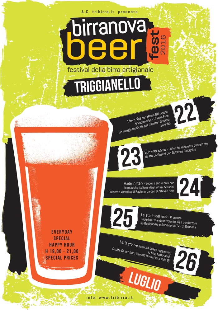 programma Birranova Beer Fest 2016