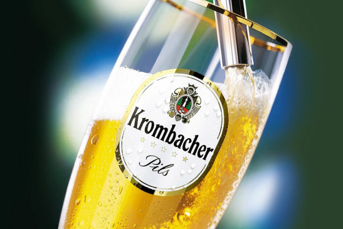 Krombacher bicchiere