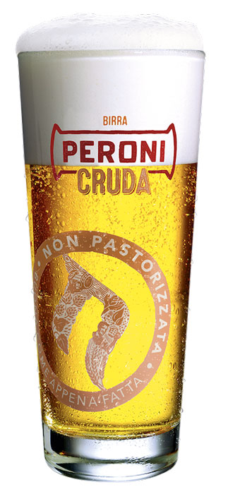 Bicchiere Peroni Cruda