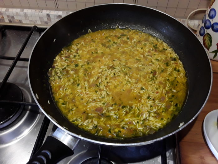 Risotto allo Zafferano e Birra Rossa