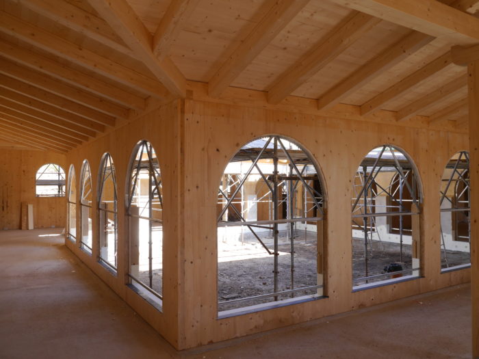 Cappella in legno Norcia