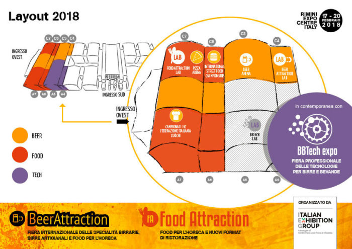 layout Beer Attraction 2018