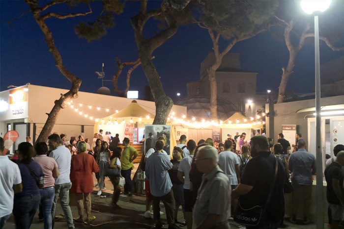 Beer garden fiera levante