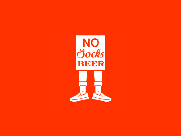 no socks beer