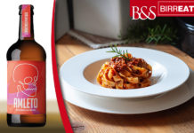 Tagliatelle al ragù con birra Amleto Zerocinquanta