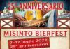 Giovedì 7 luglio al via la 25^ edizione della Misinto Bierfest