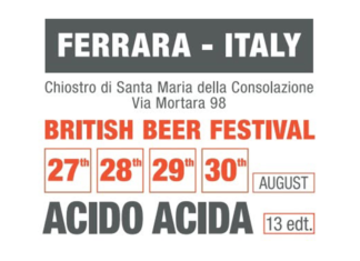 Acido Acida: inaugurazione giovedì 27 agosto